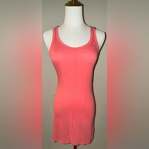 Free People Tank Dress in Coral